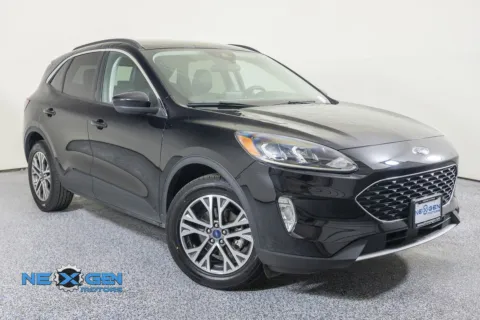 Black 2021 Ford Escape Hybrid SEL for sale in Lindon, UT