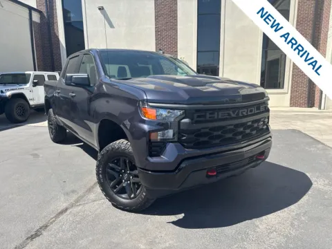 Gray 2024 Chevrolet Silverado 1500 Custom Trail Boss for sale in Lindon, UT