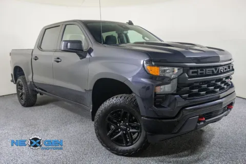 Gray 2024 Chevrolet Silverado 1500 Custom Trail Boss for sale in Lindon, UT