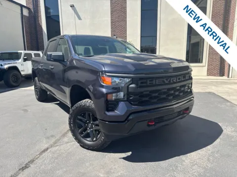 Gray 2024 Chevrolet Silverado 1500 Custom Trail Boss for sale in Lindon, UT