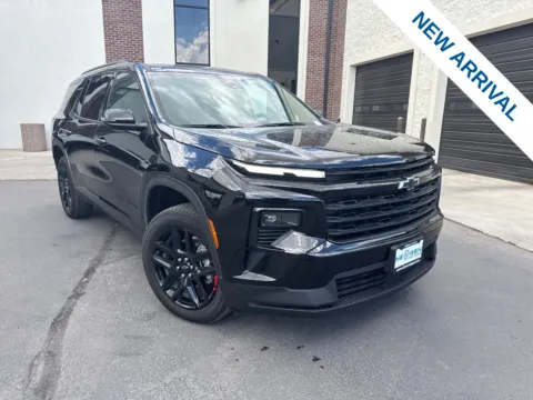 Black 2025 Chevrolet Traverse LT for sale in Lindon, UT