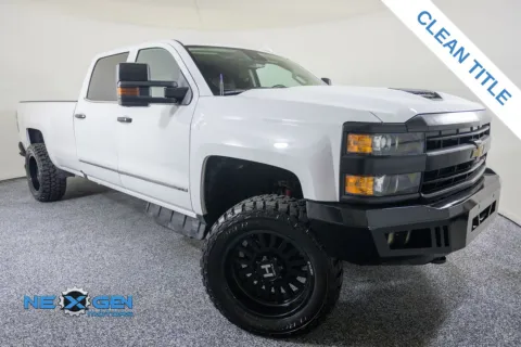 White 2018 Chevrolet Silverado 3500HD High Country for sale in Lindon, UT