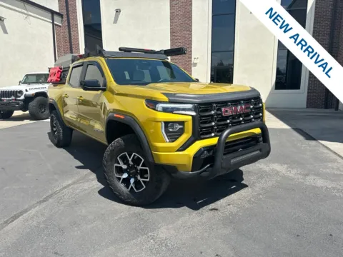 Yellow 2023 GMC Canyon AT4X for sale in Lindon, UT