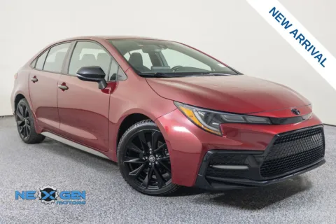 White 2022 Toyota Corolla SE Nightshade for sale in Lindon, UT