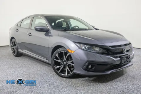 Gray 2019 Honda Civic Sport for sale in Lindon, UT