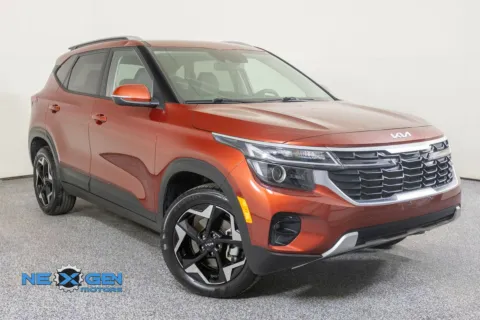 Orange 2025 Kia Seltos S for sale in Lindon, UT