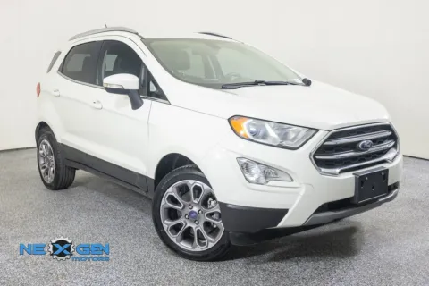 White 2019 Ford EcoSport Titanium for sale in Lindon, UT