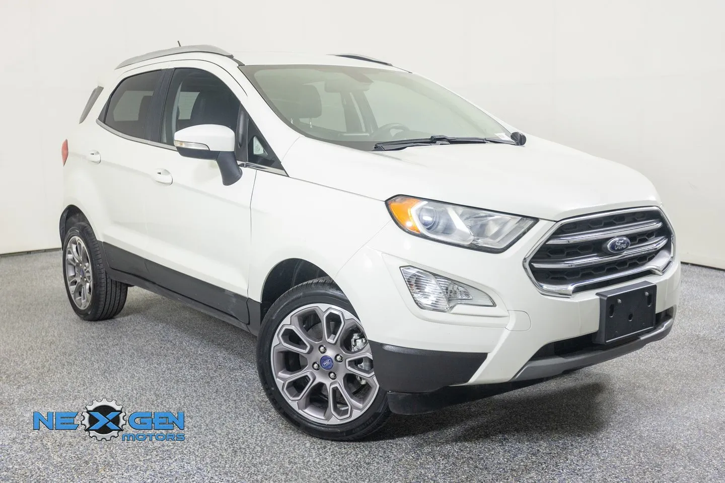 White 2019 Ford EcoSport Titanium for sale in Lindon, UT