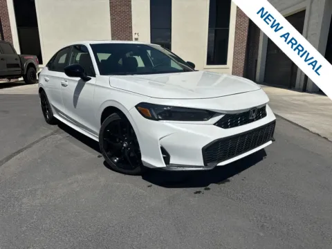 White 2026 Honda Civic Hybrid Sport for sale in Lindon, UT