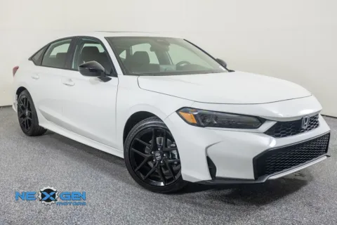 White 2026 Honda Civic Hybrid Sport for sale in Lindon, UT