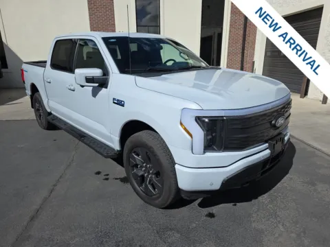 White 2025 Ford F-150 Lightning Lariat for sale in Lindon, UT