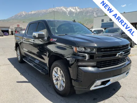 Black 2021 Chevrolet Silverado 1500 LTZ for sale in Orem, UT