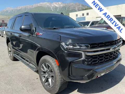 Black 2021 Chevrolet Tahoe Z71 for sale in Orem, UT