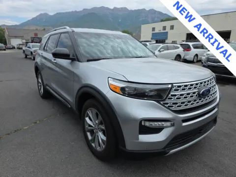 Silver 2023 Ford Explorer Limited for sale in Orem, UT