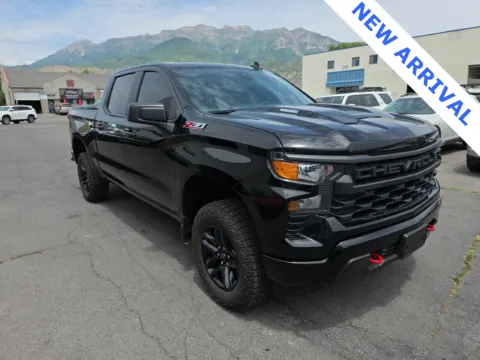 Black 2024 Chevrolet Silverado 1500 Custom Trail Boss for sale in Orem, UT