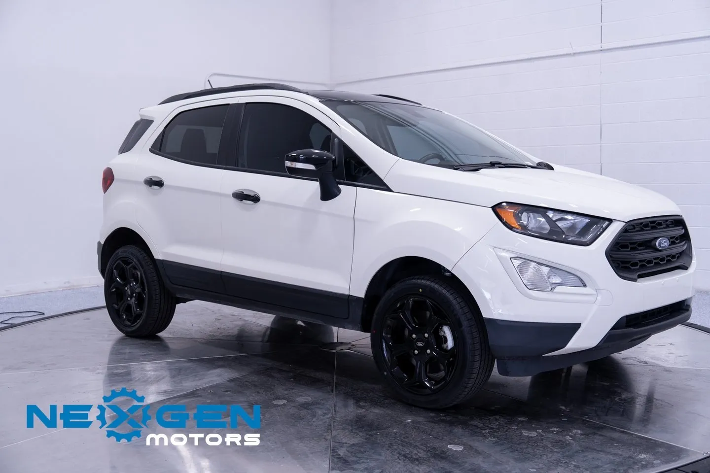 White 2021 Ford EcoSport SES for sale in Orem, UT