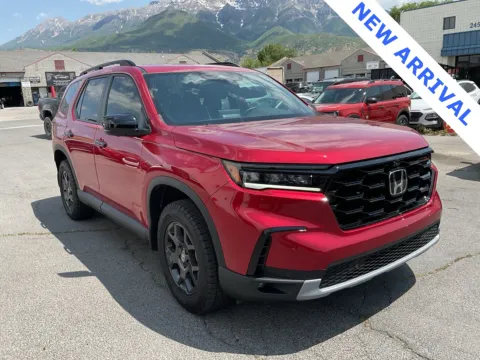 Red 2025 Honda Pilot TrailSport for sale in Orem, UT