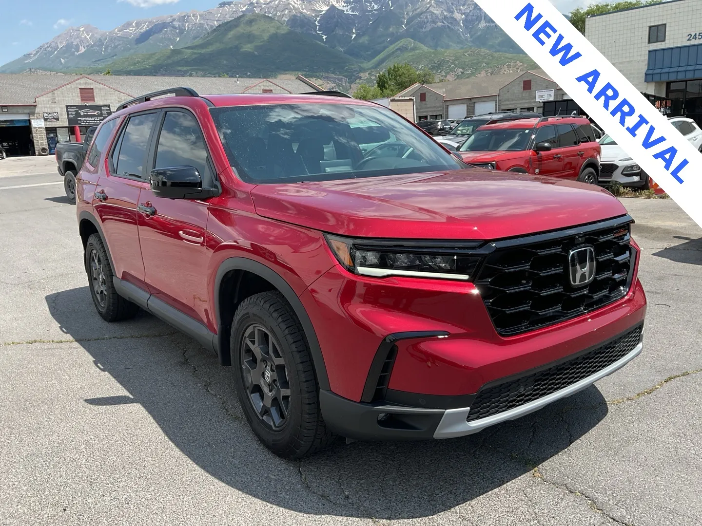 Red 2025 Honda Pilot TrailSport for sale in Orem, UT