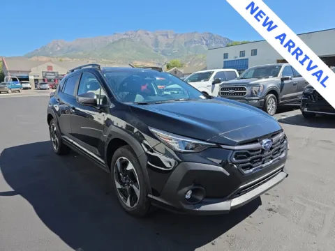 Black 2025 Subaru Crosstrek Limited for sale in Orem, UT