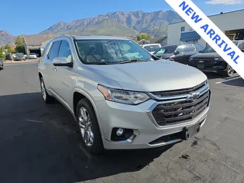 Silver 2021 Chevrolet Traverse High Country for sale in Orem, UT