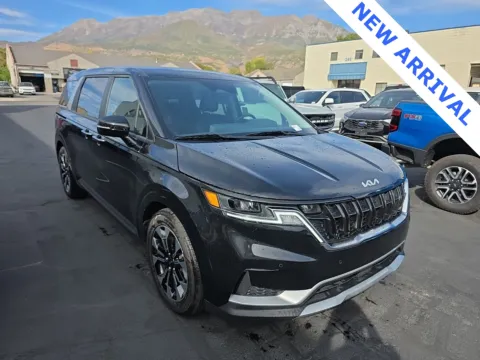 Black 2024 Kia Carnival EX for sale in Orem, UT