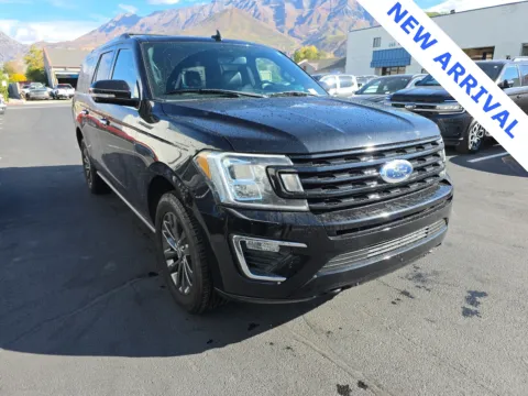Black 2021 Ford Expedition Max Limited for sale in Orem, UT