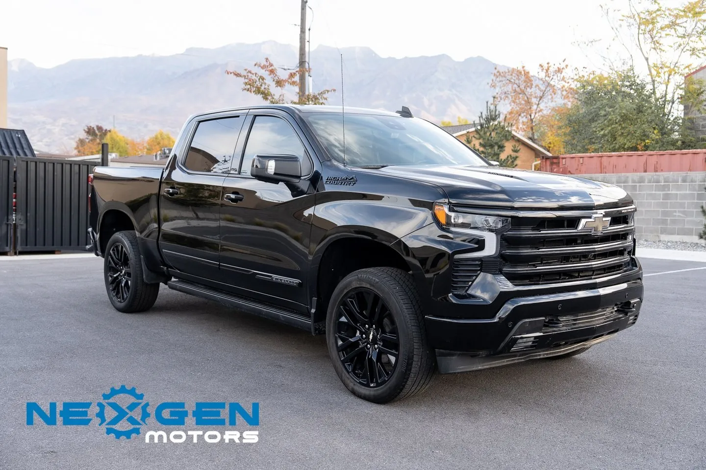 Black 2025 Chevrolet Silverado 1500 High Country for sale in Orem, UT