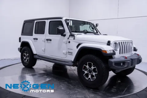 White 2020 Jeep Wrangler Unlimited Sahara for sale in Orem, UT