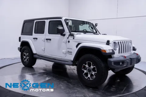 White 2020 Jeep Wrangler Unlimited Sahara for sale in Orem, UT
