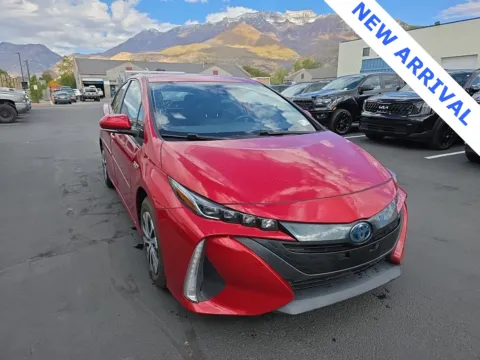 Red 2021 Toyota Prius Prime XLE for sale in Orem, UT