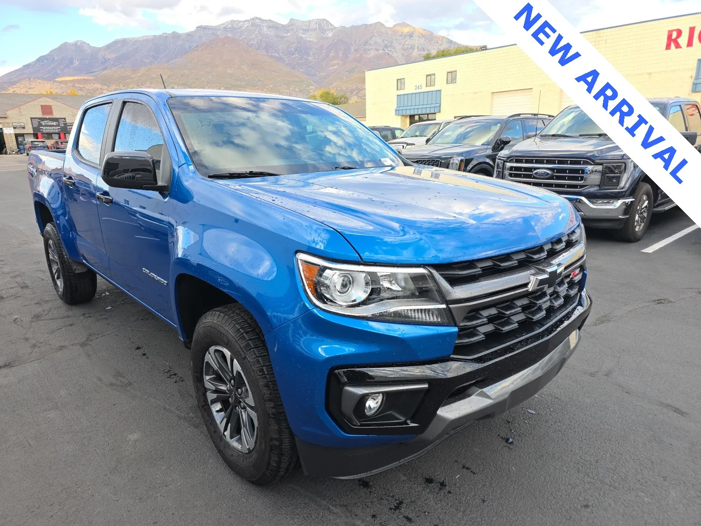 Blue 2022 Chevrolet Colorado Z71 for sale in Orem, UT