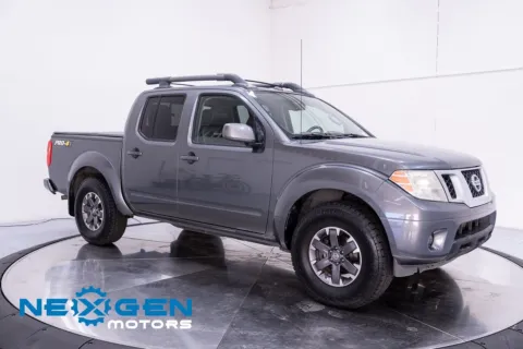 Gray 2016 Nissan Frontier PRO-4X for sale in Orem, UT