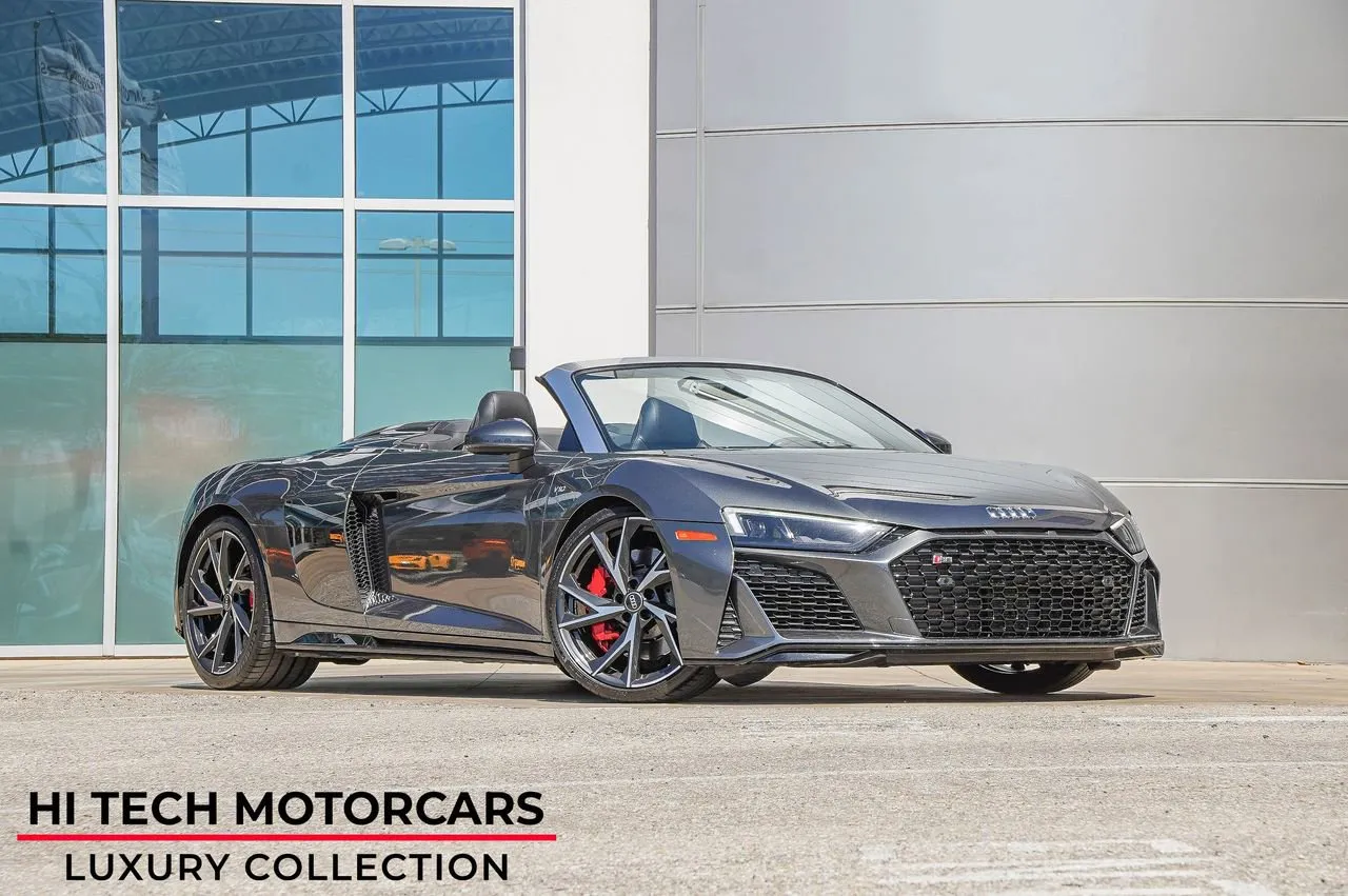 Gray 2021 Audi R8 Spyder V10 for sale in Austin, TX