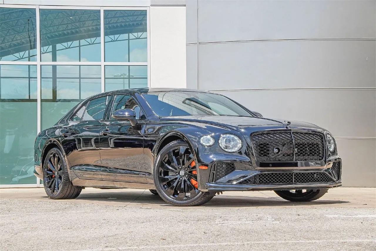 Black 2025 Bentley Flying Spur Speed Black Edition for sale in Austin, TX