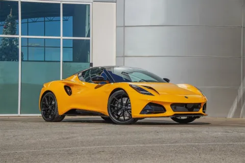 Yellow 2026 Lotus Emira SE V6 for sale in Austin, TX