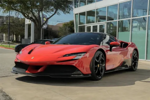 Another view of 2021 Ferrari SF90 Stradale for sale in Austin, TX at Lotus of Austin