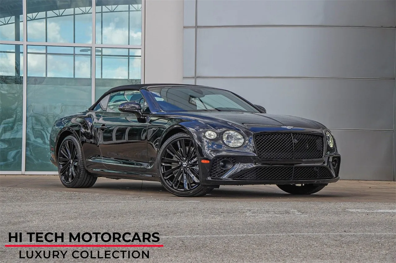 Black 2022 Bentley Continental GT Speed for sale in Austin, TX