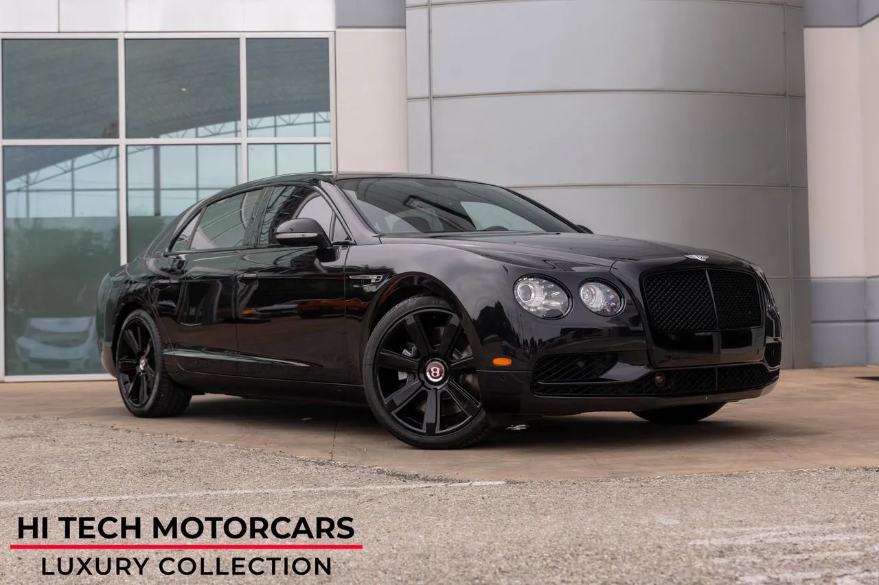Black 2018 Bentley Flying Spur V8 S for sale in Austin, TX