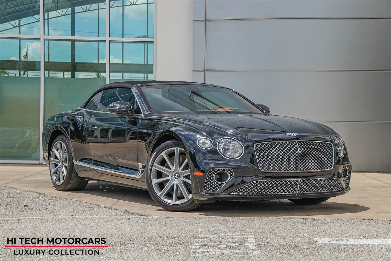 Black 2022 Bentley Continental GT V8 for sale in Austin, TX