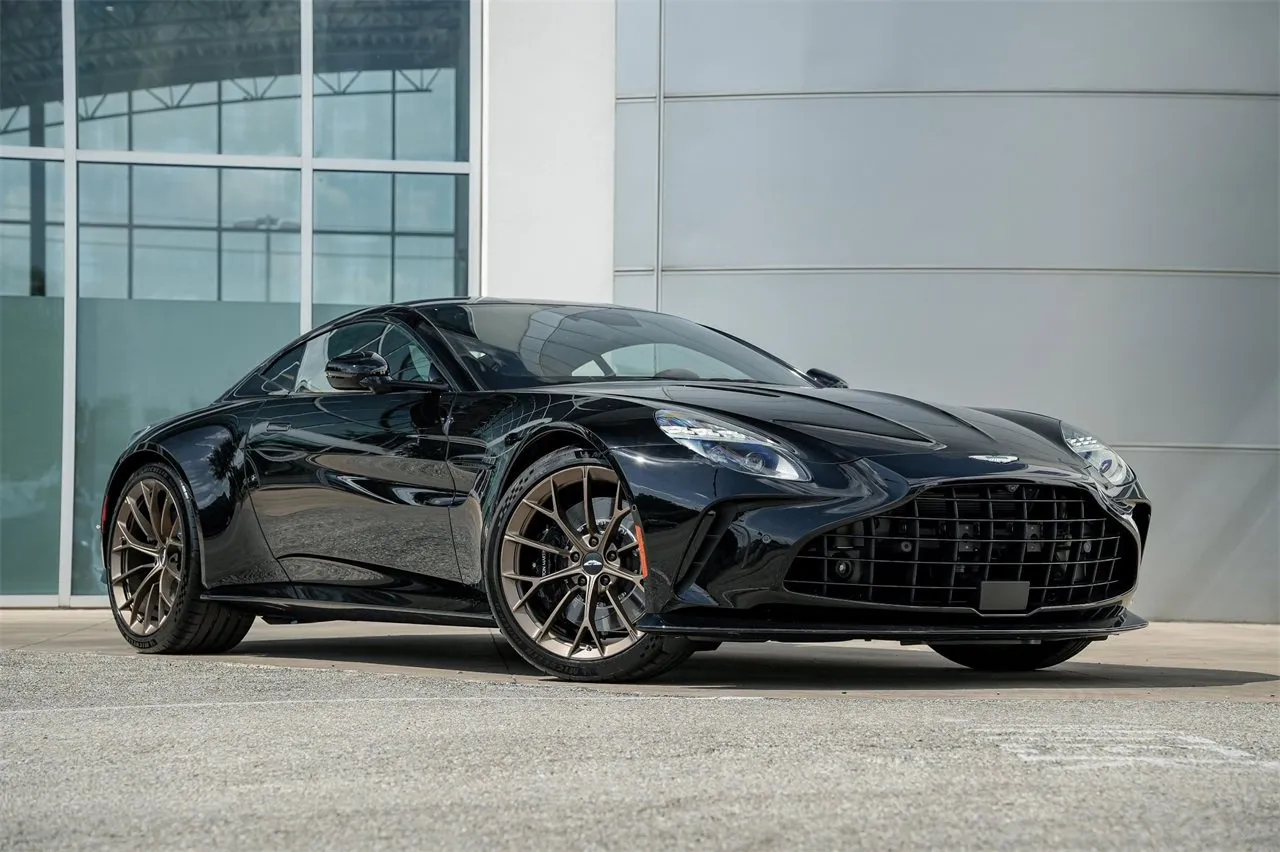 Black 2025 Aston Martin Vantage Coupe for sale in Austin, TX