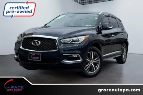 Blue 2020 INFINITI QX60 LUXE AWD for sale in Morrisville, PA