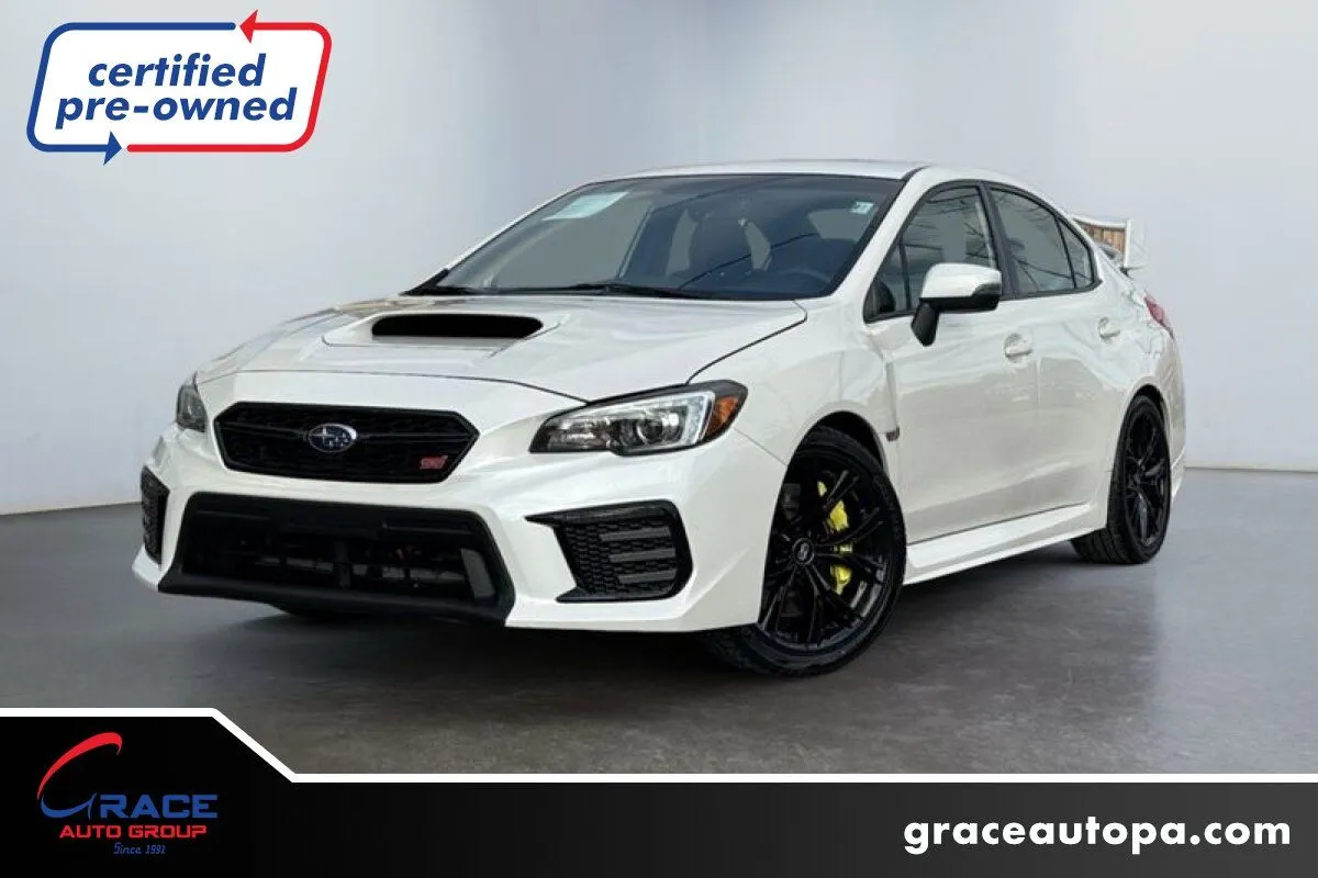 White 2019 Subaru WRX STI for sale in Morrisville, PA