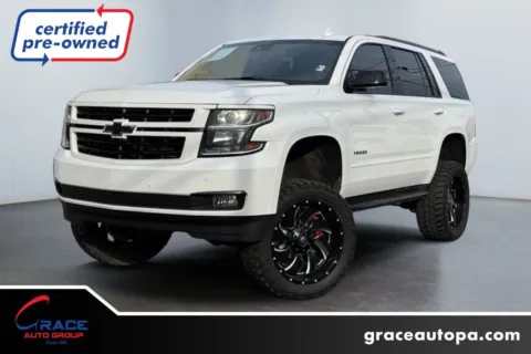 White 2018 Chevrolet Tahoe Premier for sale in Morrisville, PA
