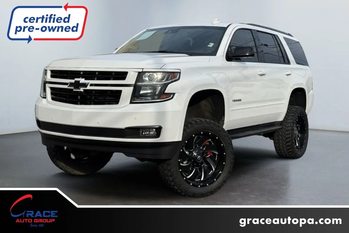 White 2018 Chevrolet Tahoe Premier for sale in Morrisville, PA