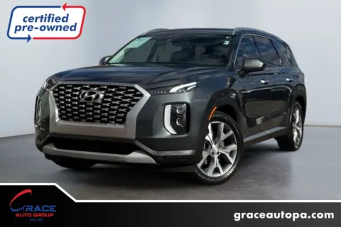 Gray 2022 Hyundai Palisade SEL for sale in Morrisville, PA
