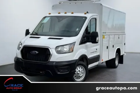 White 2022 Ford Transit 350 Cutaway 350 HD for sale in Morrisville, PA