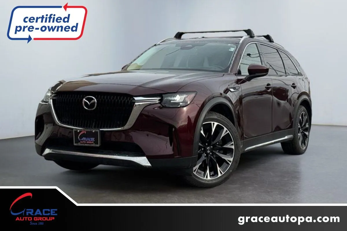 Red 2024 Mazda CX-90 PHEV Premium for sale in Morrisville, PA