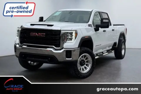 White 2021 GMC Sierra 2500HD 4WD Crew Cab Standard Bed for sale in Morrisville, PA