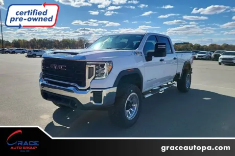 White 2021 GMC Sierra 2500HD 4WD Crew Cab Standard Bed for sale in Morrisville, PA