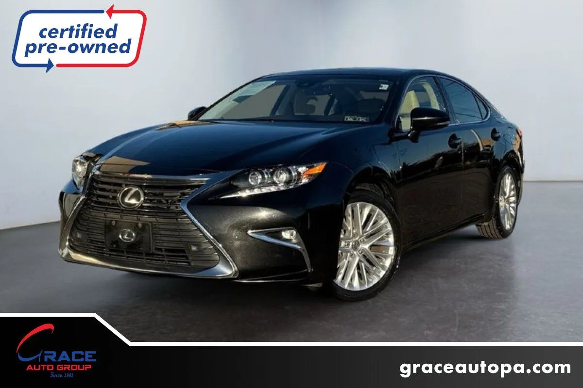 Black 2016 Lexus ES 350 for sale in Morrisville, PA